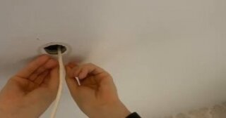 Установка люстры в Отрадном в октябре