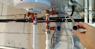 Установка накопительного водонагревателя в Отрадном в октябре